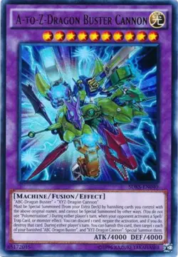 A-to-Z-Dragon Buster Cannon - SDKS-EN040 - Ultra Rare - Unlimited Edition x1 - N - Image 1