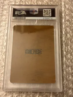 PSA 10 Brook One Piece Golden Playing Card Diamonds 9 Jump Festa 2024 Japan - Image 2