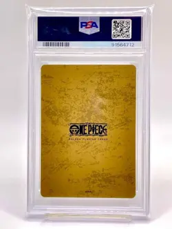 PSA 10 Brook One Piece Golden Playing Card Diamonds 9 Jump Festa 2024 Japan - Image 4