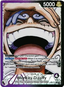 Monkey.D.Luffy (061) (Parallel) OP09-061 Emperors in the New World Foil - Image 1