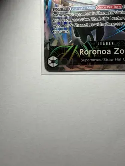 Roronoa Zoro ALT ART LEADER OP12-020 ONE PIECE CARD - Image 5