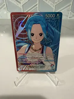 One Piece English EB03-001 Nefeltari Vivi (L) Leader Alt Art Heroines Edition - Image 1