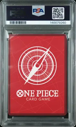 2025 ONE PIECE OP13-CARRYING ON HIS WILL ALTERNATE ART MONKEY D. LUFFY PSA 10 - Image 2