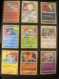 Pokemon Amazing Rare Full Set 9 Cards All Mint Condition - Image 1