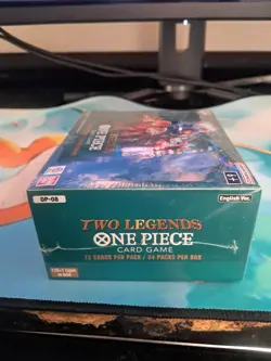 One Piece Card Game TCG OP-08 Two Legends Booster Box English Sealed - Image 3