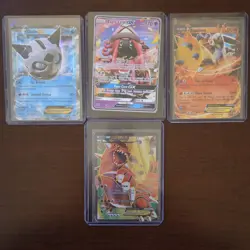 Pokemon TCG World Championships 2019 Lot 4 Cards Glalie GX, Tapu Lele GX, Groud… - Image 1
