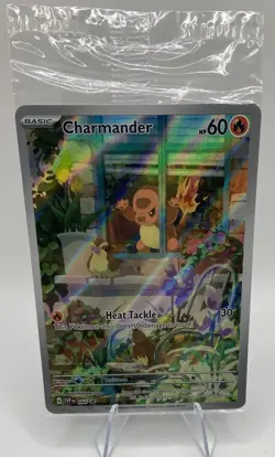 Charmander SVP 044 Scarlet & Violet Promo Cards Holo Sealed Obsidian Flames ETB - Image 1