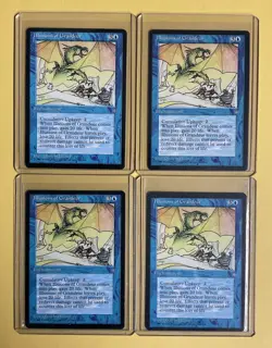 (X4) Illusions of Grandeur “Ice Age” Magic The Gathering MTG Cards Unplayed - Image 1