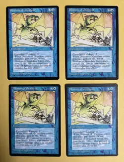 (X4) Illusions of Grandeur “Ice Age” Magic The Gathering MTG Cards Unplayed - Image 2