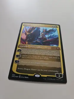 MTG - Dominaria United - Sivitri, Dragon Master Foil Etched Mythic - 65 - NM! - Image 3