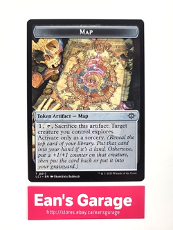 MTG Map LCI T 0017 Lost Caverns of Ixalan Token - Mint - Image 1