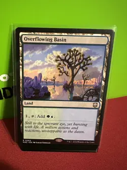 Overflowing Basin 0362 NonFoil Rare Modern Horizons 3 MTG NM Magic the Gathering - Image 1