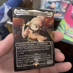 Tataru Taru (Borderless) (Chocobo Track Foil) Commander: Final Fantasy Foil 🔥 - Image 2