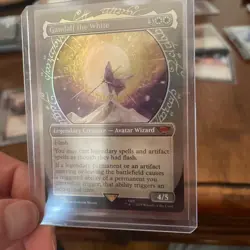MTG Gandalf the White Showcase Foil the Lord of the Rings Card 0305 - Image 1