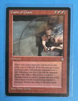 (X3) Mtg Game of Chaos - Magic the Gathering - Ice Age - Image 3