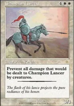 1x Champion Lancer Light Play MTG Magic - Kid Icarus - - Image 1
