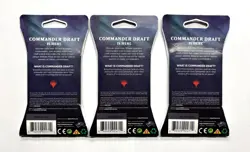 MTG MAGIC THE GATHERING 3X COMMANDER LEGENDS SLEEVED BOOSTER PACKS ARTIFACT ♨ - Image 2