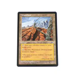 Wasteland Magic The Gathering MTG Tempest Nm - Image 1