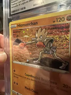 HITMONCHAN CGC 10 HOLO #012/034 VENOSAUR & LUGIA EX DECK CLASSIC 2023 POKEMON - Image 2