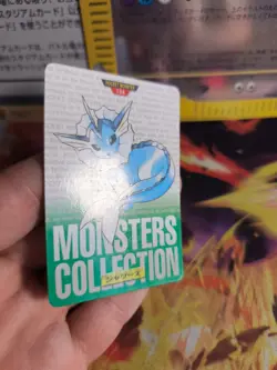 Pokemon Karte Card Monsters Collection 1996 Carddass japanese Aquana Vaporeon NM - Image 5