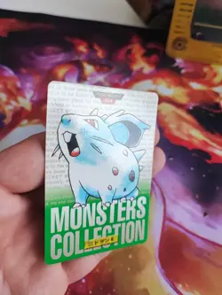 Pokemon Karte Card Nidoran Female Monsters Collection Bandai Carddass Japanese - Image 3