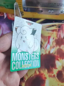 Pokemon 1996 Card Piepi Clefairy Monsters Collection Green Carddass Japan Exc - Image 5
