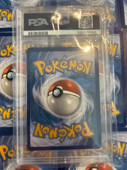 2020 Pokemon Vivid Voltage SWSH Leon PSA 8 Rainbow Secret Rare 195/185 - Image 4