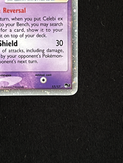 Celebi ex (Holo) 017/017 Pokemon POP Series 2 Holographic NM - Image 5