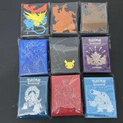 Pokemon TCG sleeves from ETBs 65ct. Your Selection! - Image 1