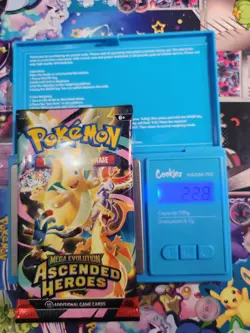 EXTREMELY HEAVY! 22.8g GOD PACKUUU Ascended Heroes Pokemon TCG Booster (SEALED) - Image 1