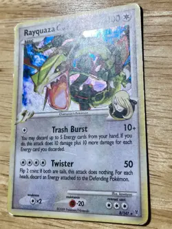 Pokemon Rayquaza C Supreme Victors 8/147 Holo Rare 100 HP English 2009 - Image 3