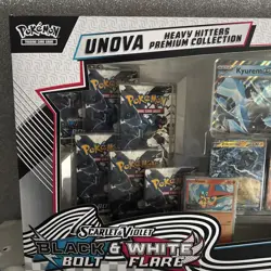 POKEMON UNOVA HEAVY HITTERS PREMIUM COLLECTION SCARLET & VIOLET B BOLT & W FLARE - Image 3