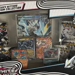 POKEMON UNOVA HEAVY HITTERS PREMIUM COLLECTION SCARLET & VIOLET B BOLT & W FLARE - Image 4