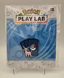 Espeon Pin Badge Pokemon Play Lab EUIC 2026 Exclusive Brand New Sealed - Image 1