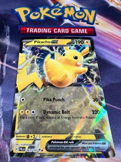 Pokemon TCG Pikachu ex 063/193 S&V Paldea Evolved Double Rare NM - Image 1