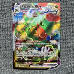Rayquaza VMAX Full Art 101/159 Crown Zenith Pokemon 2023 - Image 1