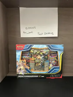 Mega Kangaskhan ex Box Pokemon New Sealed- FAST SHIPPING 🔥Destined Rivals/MegEV - Image 1