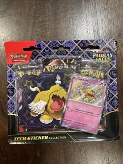Pokemon TCG Paldean Fates Tech Sticker Collection SV4.5 SET OF 3 NEW SEALED - Image 4