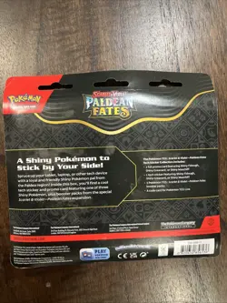 Pokemon TCG Paldean Fates Tech Sticker Collection SV4.5 SET OF 3 NEW SEALED - Image 5