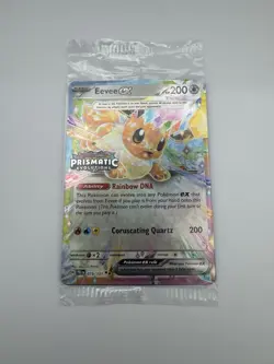 Pokemon Eevee ex Prismatic Evolutions Stamped 075/131 Sealed Surprise Box Promo - Image 1