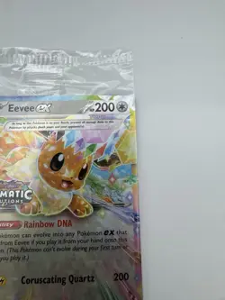 Pokemon Eevee ex Prismatic Evolutions Stamped 075/131 Sealed Surprise Box Promo - Image 3