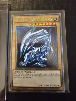 QCR Blue-Eyes White Dragon Dark Magician Quarter Century Yugioh Original Artwork - Image 3
