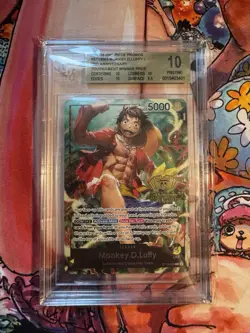 BGS Sequential Set Pristine 10 2nd Anniversary Tournament Winner One Piece Cards - Image 3