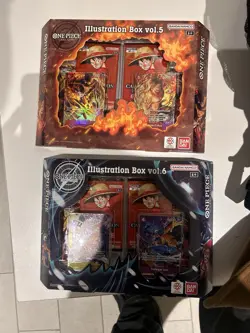 One Piece Illustration Box Vol. 5 and 6 New Sealed - Set - Image 1