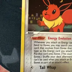 Eevee 55/115 EX Unseen Forces Stamped Reverse Holo Pokemon Card MP+ - Image 3