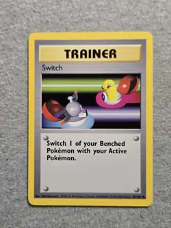 SWITCH - 95/102 - Base Set - 4th Print - 1999-2000 - Pokemon Card - NM/LP - Image 1