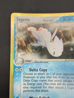 Pokemon TCG Togetic Card 11/101 Delta Species Holo Dragon Frontiers HP - Image 2