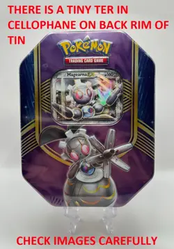 (402849) Pokemon 2016 Magearna EX Battle Heart Collectors Tin - Factory Sealed 820650801464 - Image 2