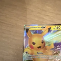 Pokemon Pikachu GX Promo Holo SM232 Sm Basic 160 HP Electric Card - Image 3