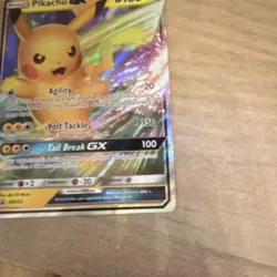 Pokemon Pikachu GX Promo Holo SM232 Sm Basic 160 HP Electric Card - Image 5